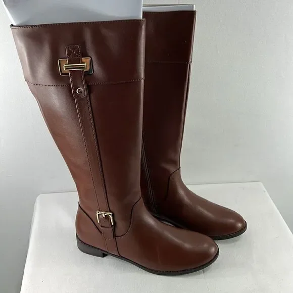 Karen Scott Deliee2 Riding Boots, Cognac size 9M - Picture 3 of 7
